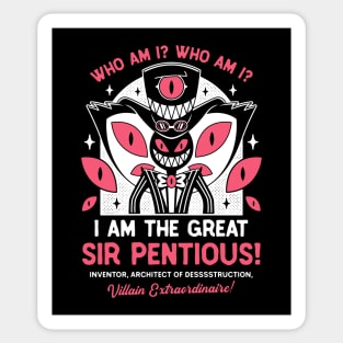 The Great Sir Pentious Emblem Sticker